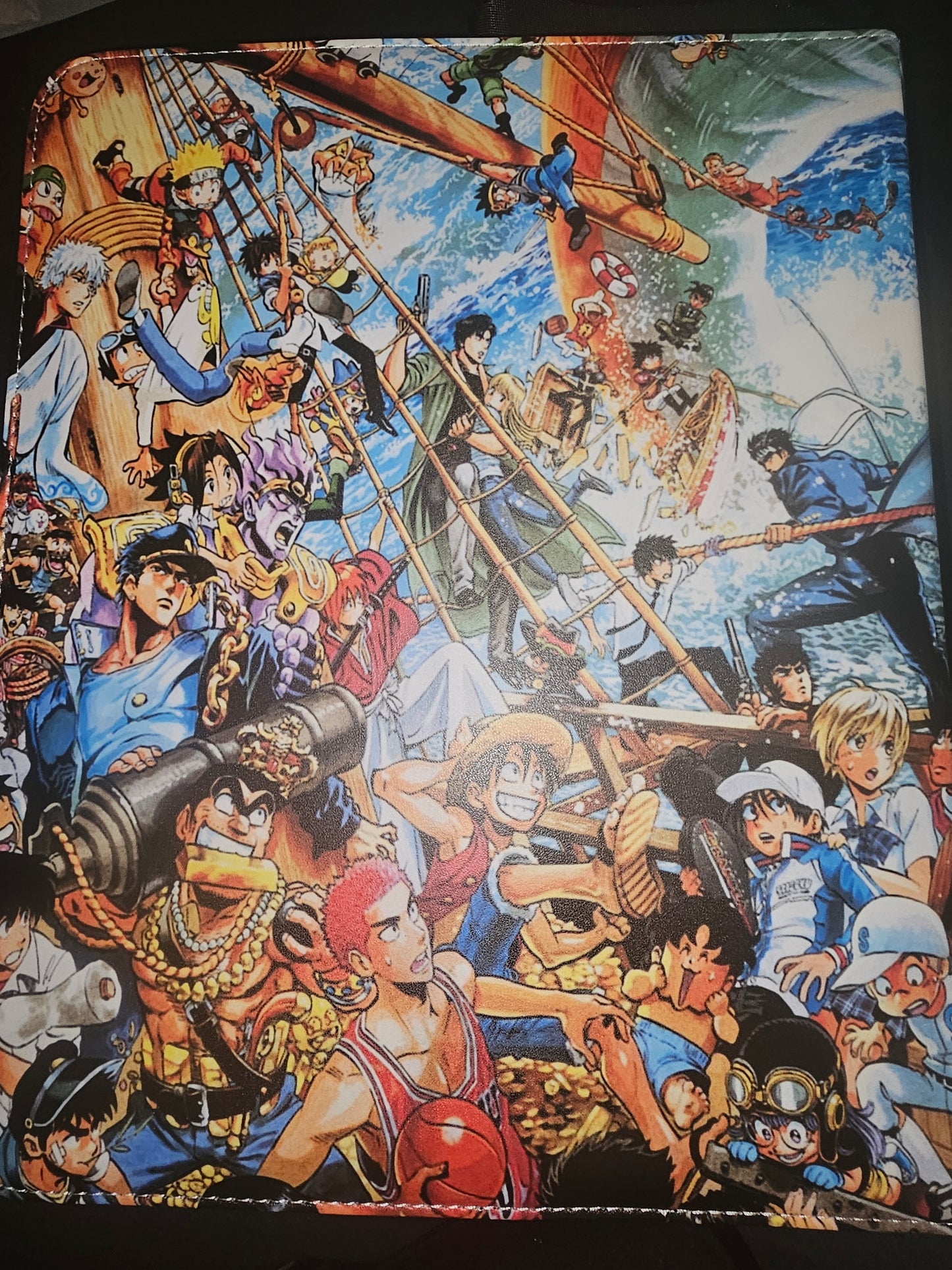 All Anime Binder with Zipper and Sleeves