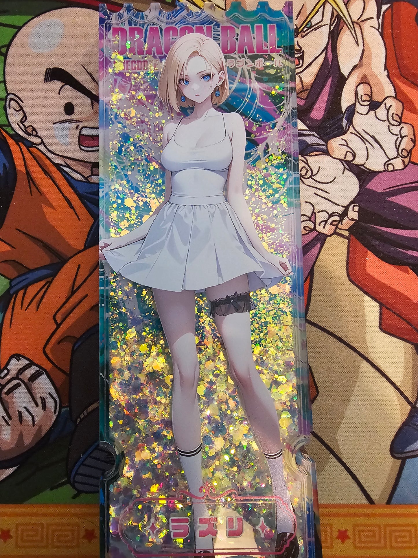 Dragon Ball Android 18 Snow Globe