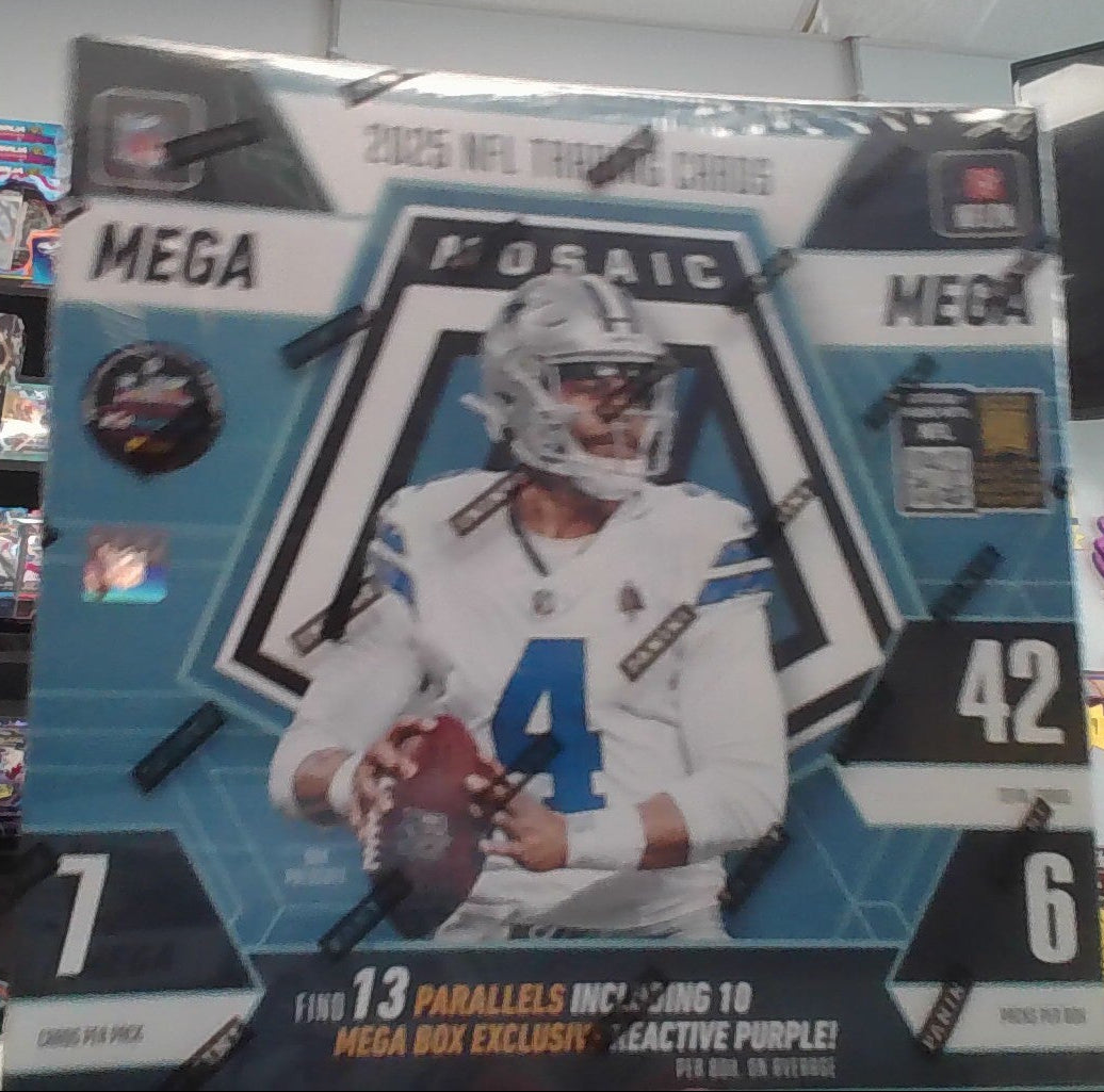 Mosaic 2025 Football Mega Box Trading Card