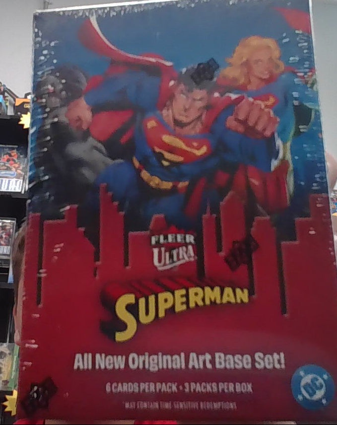 Superman Fleer Ultra DC Upperdeck Booster Box