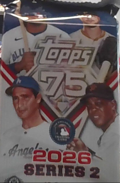 Topps 75th 2026 Series 2 Hooby Pack 40 cards each