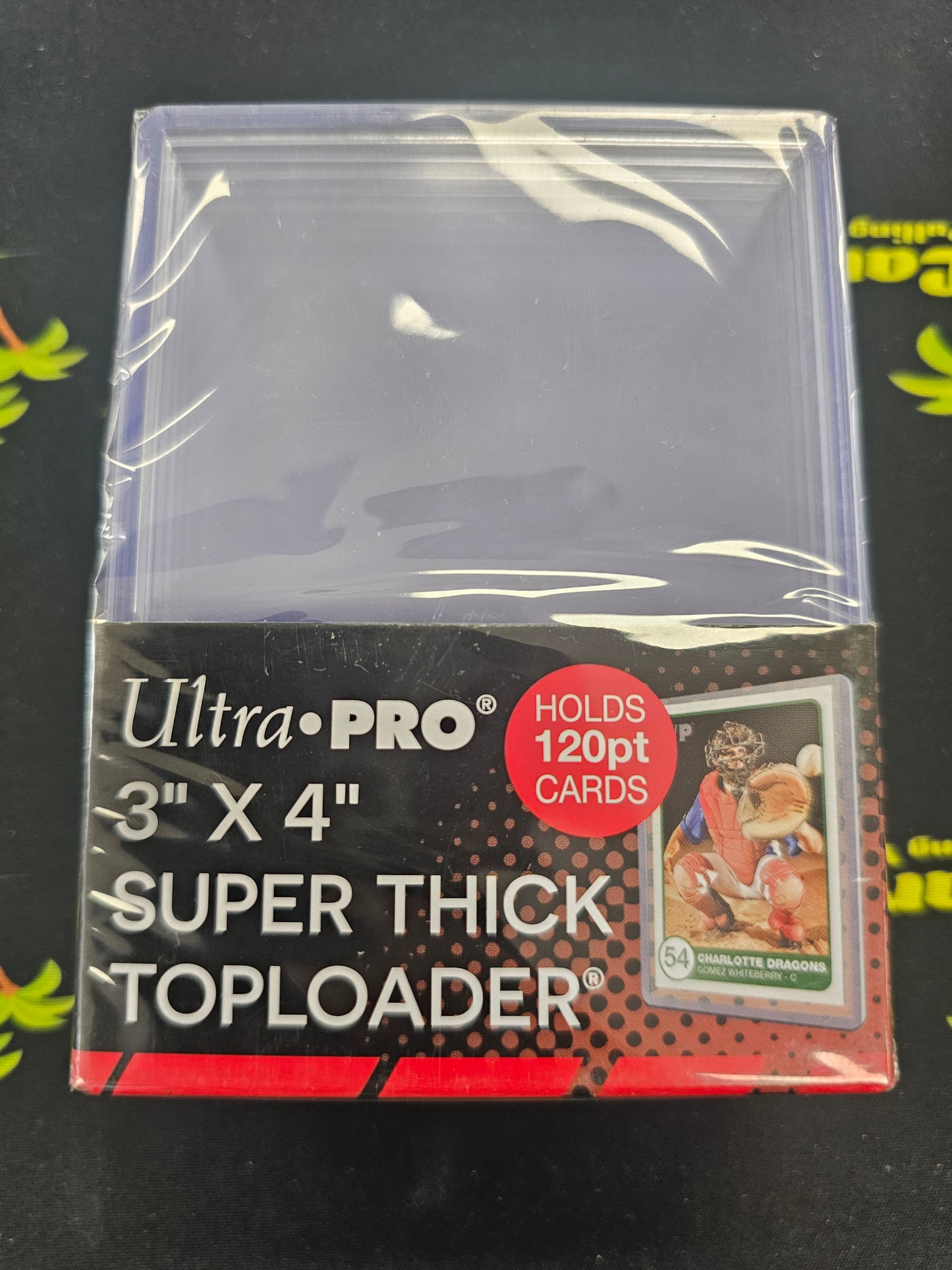 Ultra Pro 120PT 10 Pack Top Loaders