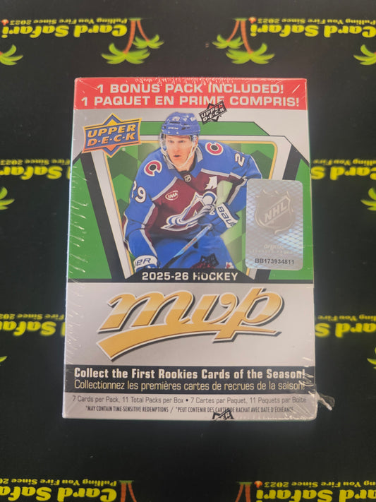 2025-26 Upper Deck MVP Hockey Blaster Box Factory Sealed