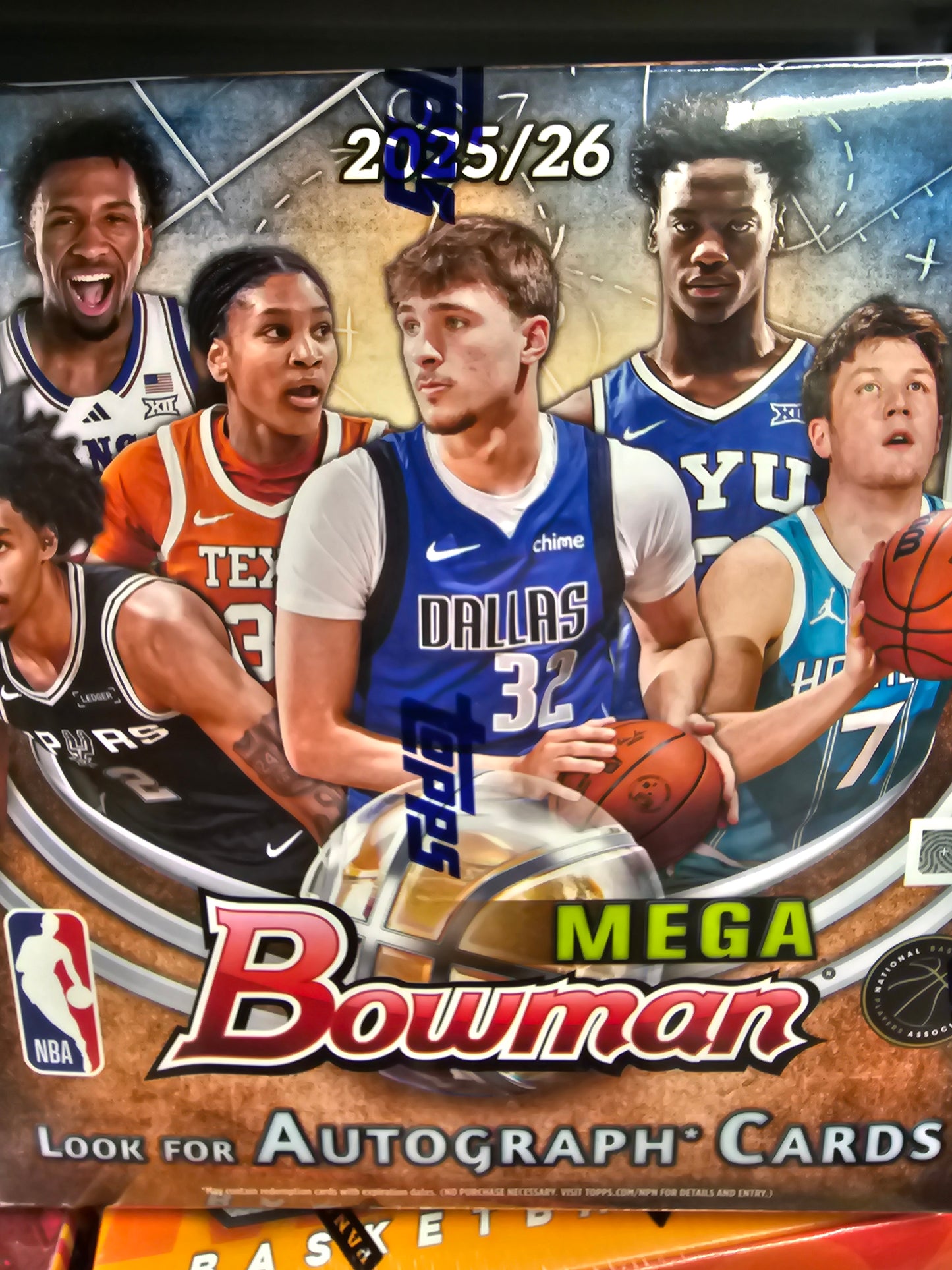 Bowman 25 26 Basketball Mega Box