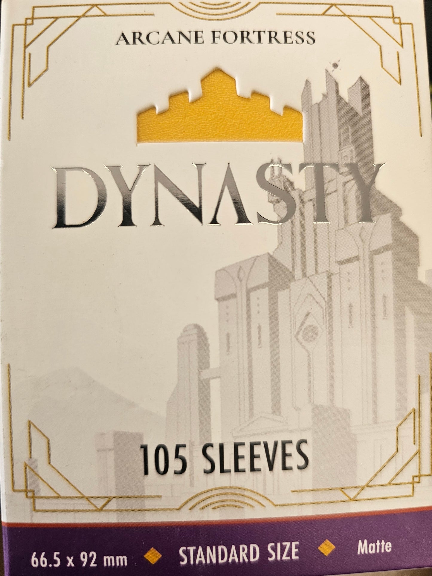 Yellow 105 Sleeves Arcane Fortress Dynasty