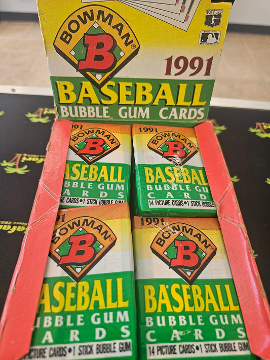 Bowman 1991 Baseball Pack