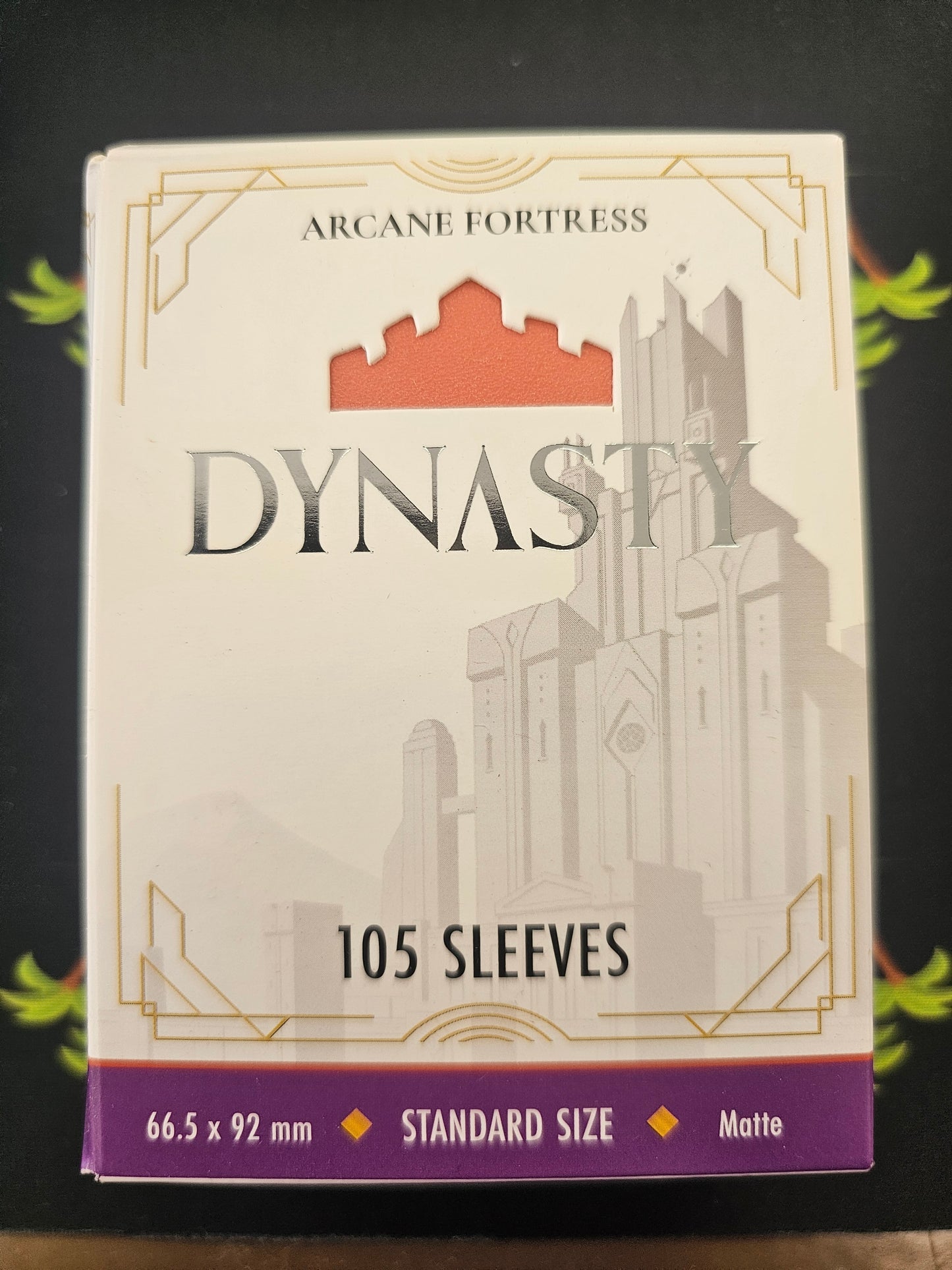 Orange 105 Sleeves Arcane Fortress Dynasty