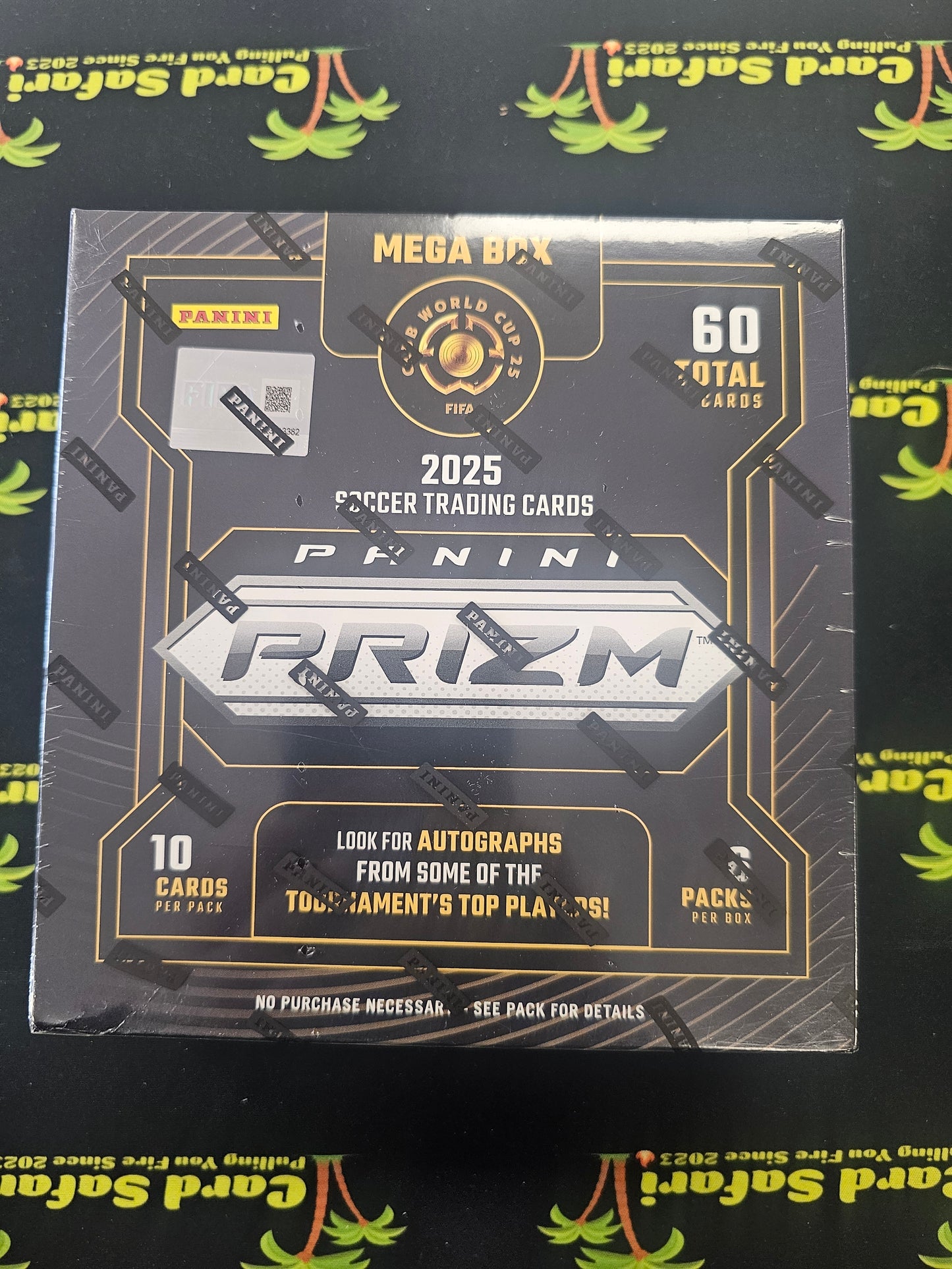 2025 Panini Prizm FIFA World Cup Soccer Mega Box New Sealed