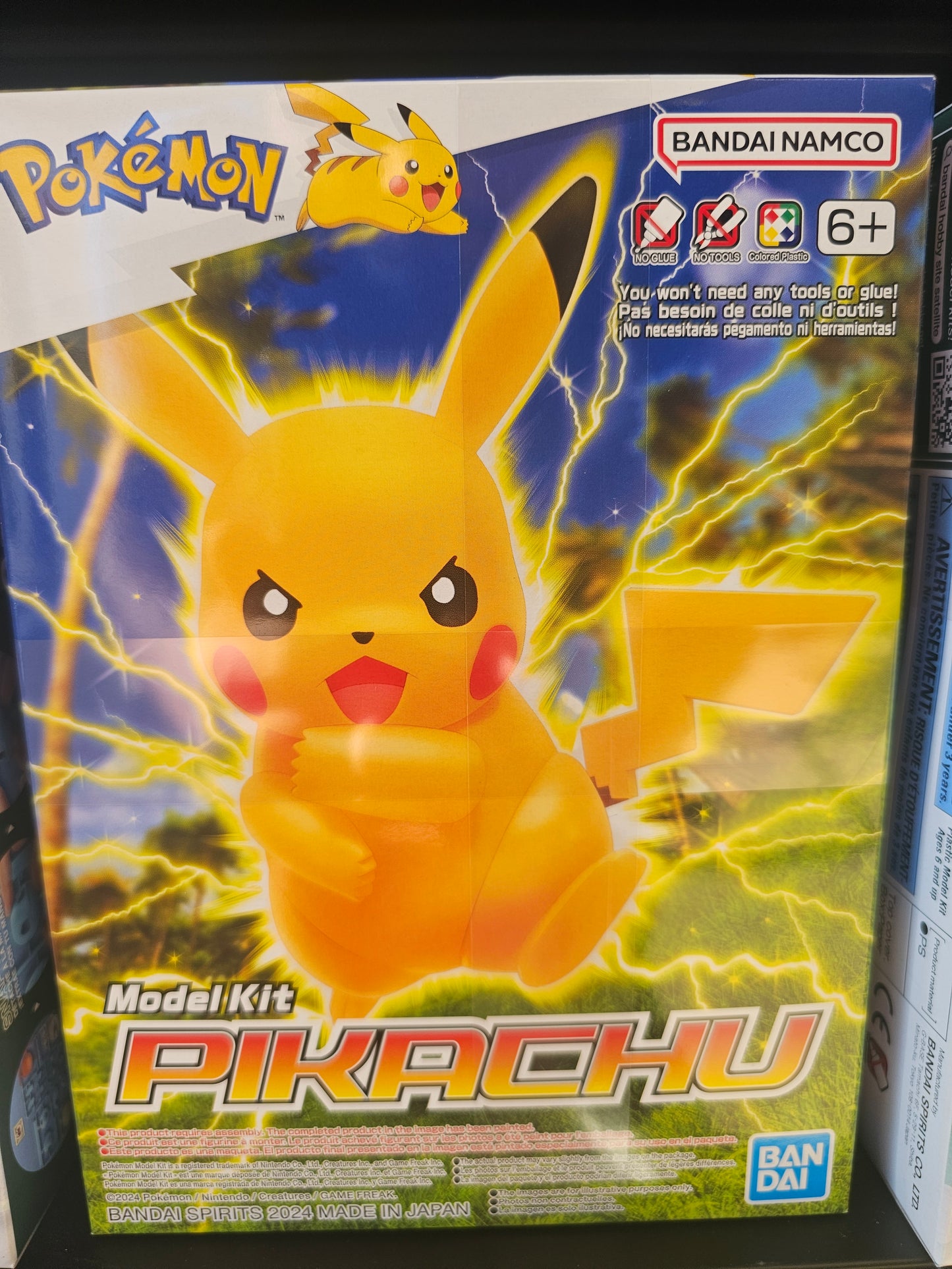 Pikachu Attack Model Kit Pokemon
