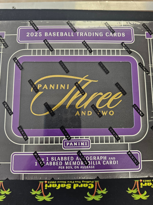 2025 Three and Two Panini Factory Sealed Box Baseball