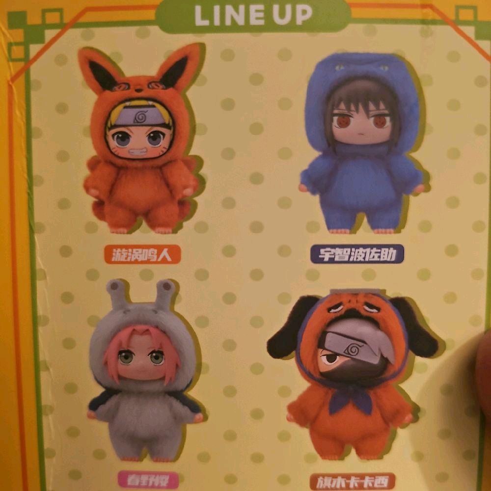 Naruto Labubu Blind Box ent