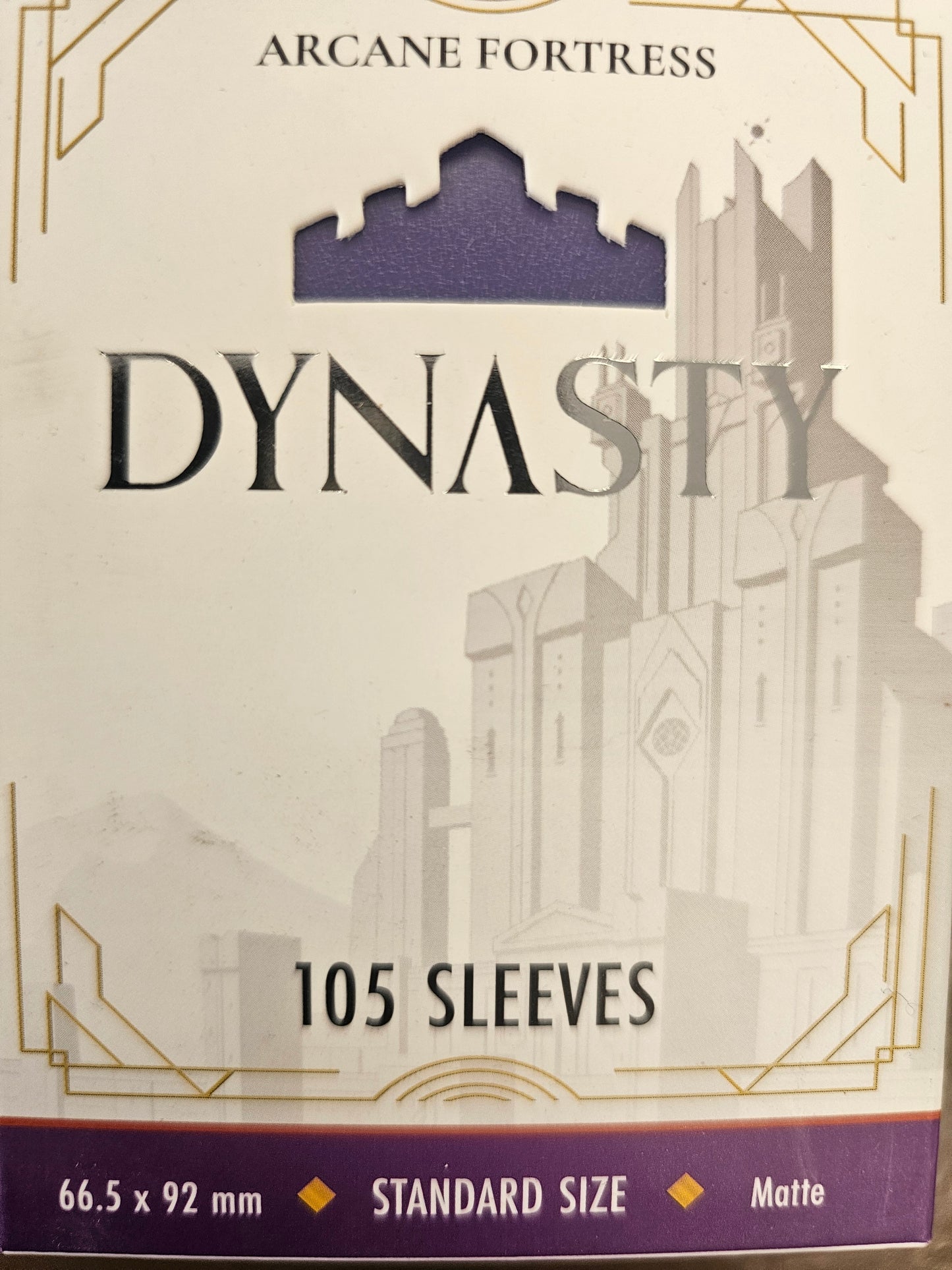 Purple 105 Sleeves Arcane Fortress Dynasty