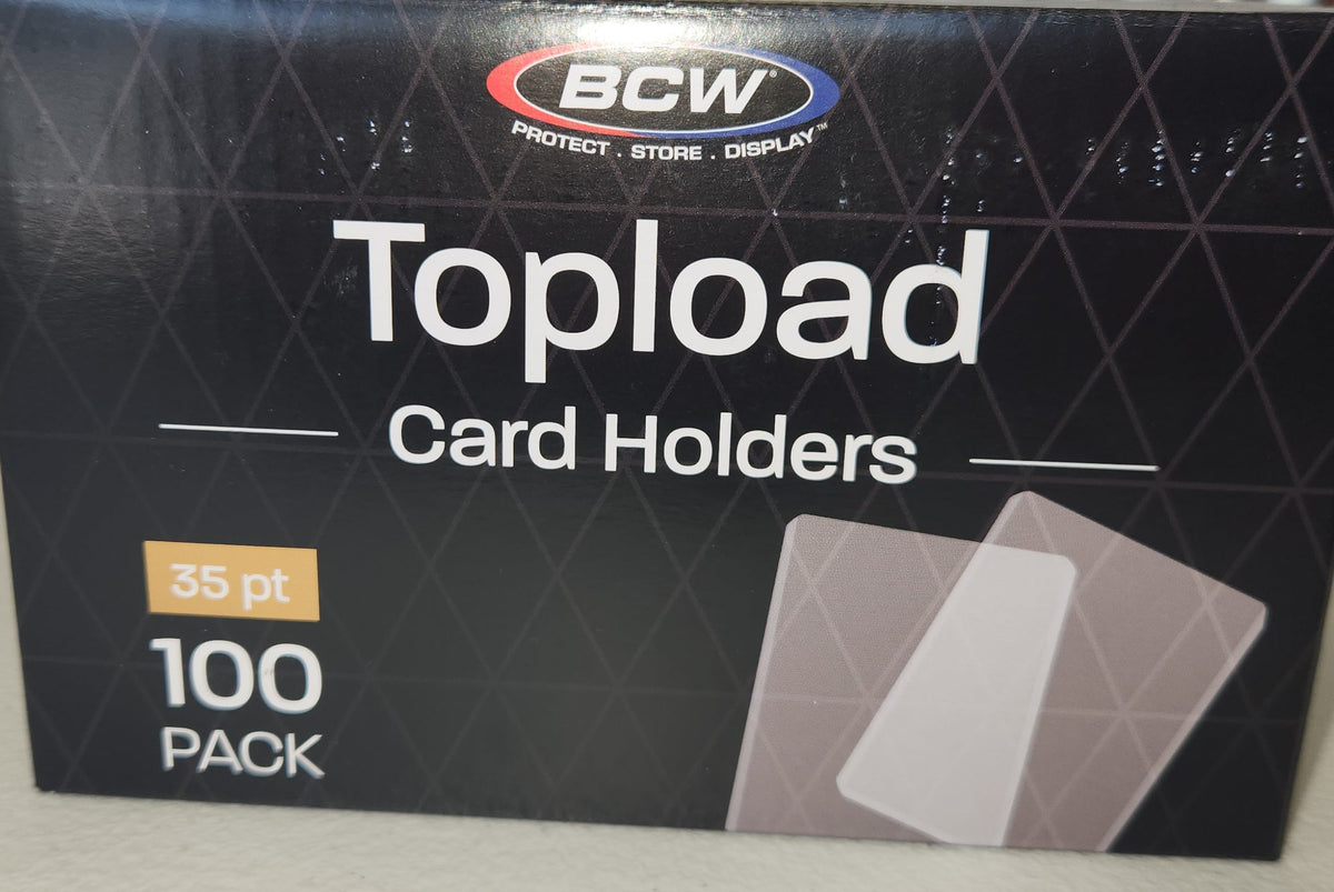 BCW 100 pack Toploaders