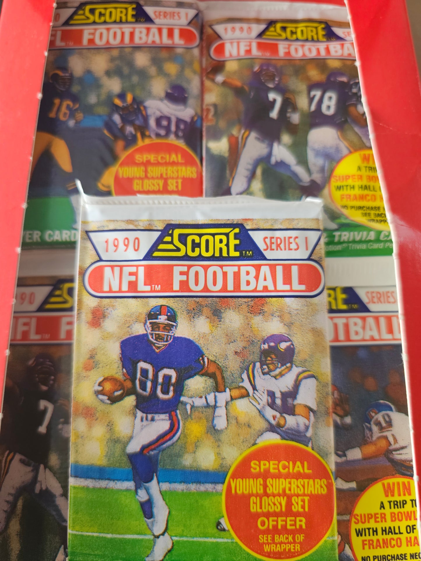NFL Score Series 1 Pack Football