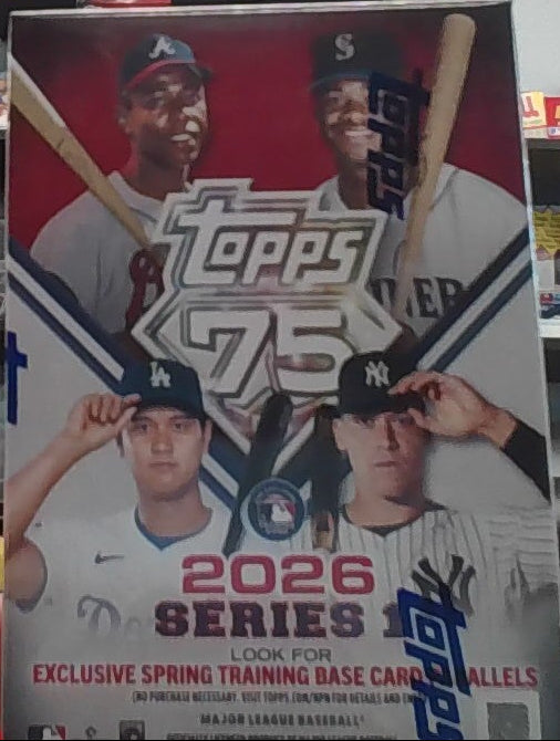 Topps 75 Series 1 2026 Baseball Blaster Box