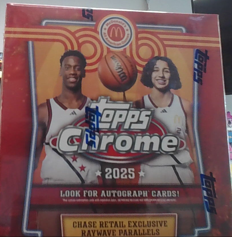 Topps Chrome Basketball Mega Box