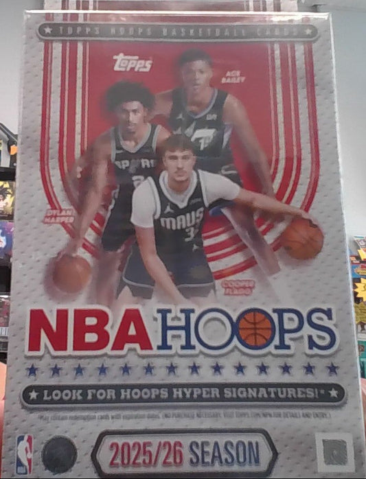 NBA Hoops Hangar Box 2025/2026 Season Basketball
