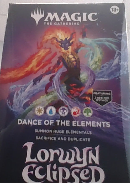Magic The Gathering Dance Of the Elements Lorwyn Eclipsed Commander Deck