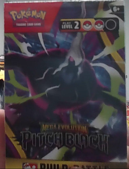 Pokemon Pitch Black Booster Box Build and Battle