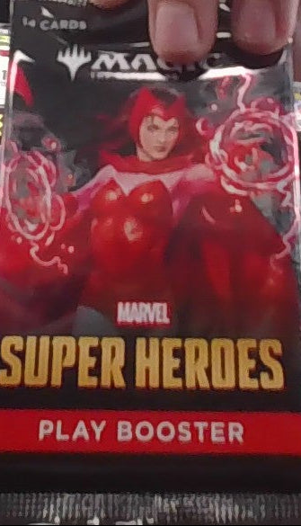 Magic the gathering Super Heros Play Booster