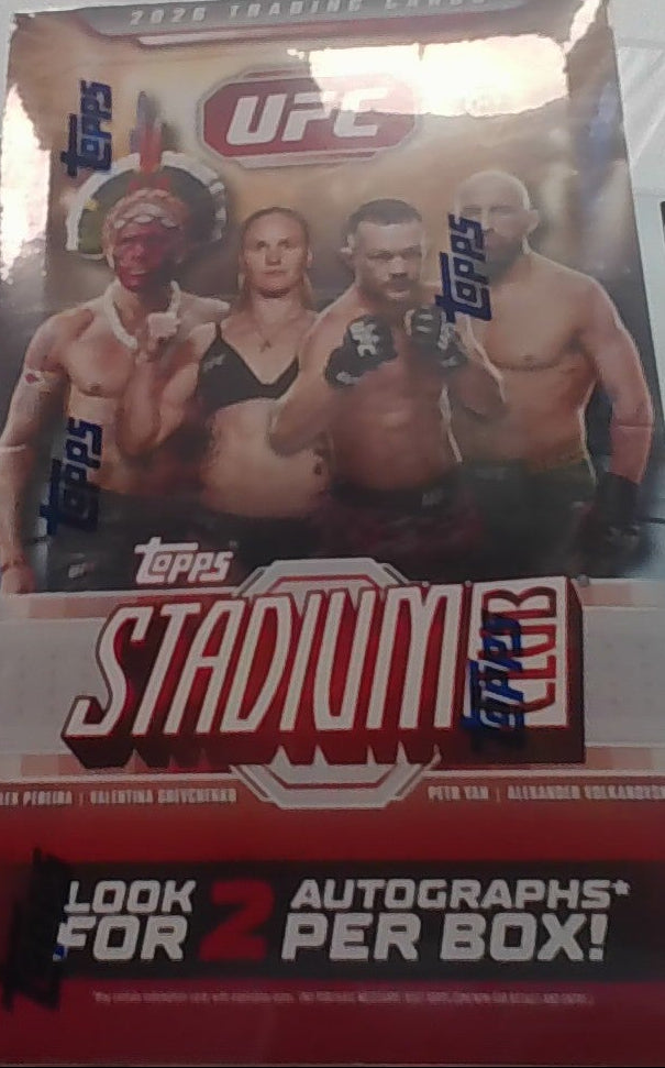UFC Topps Stadium 2026 Hobby Box