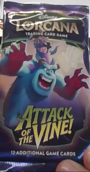 Disney Lorcana Attack of the Vine 1 pack