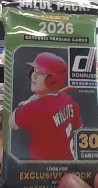 Donruss Baseball 2026 Value Pack Panini