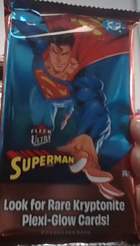 Superman Fleer Ultra DC 1 pack