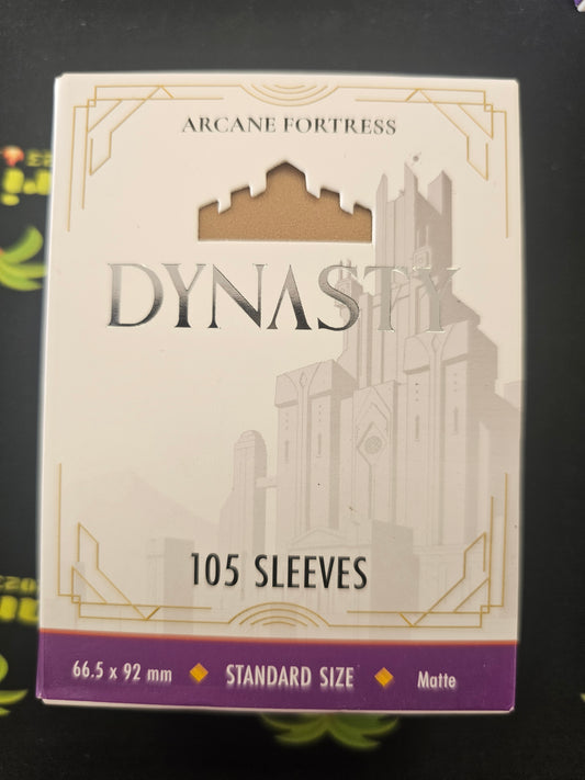 Gold 105 Sleeves Arcane Fortress Dynasty