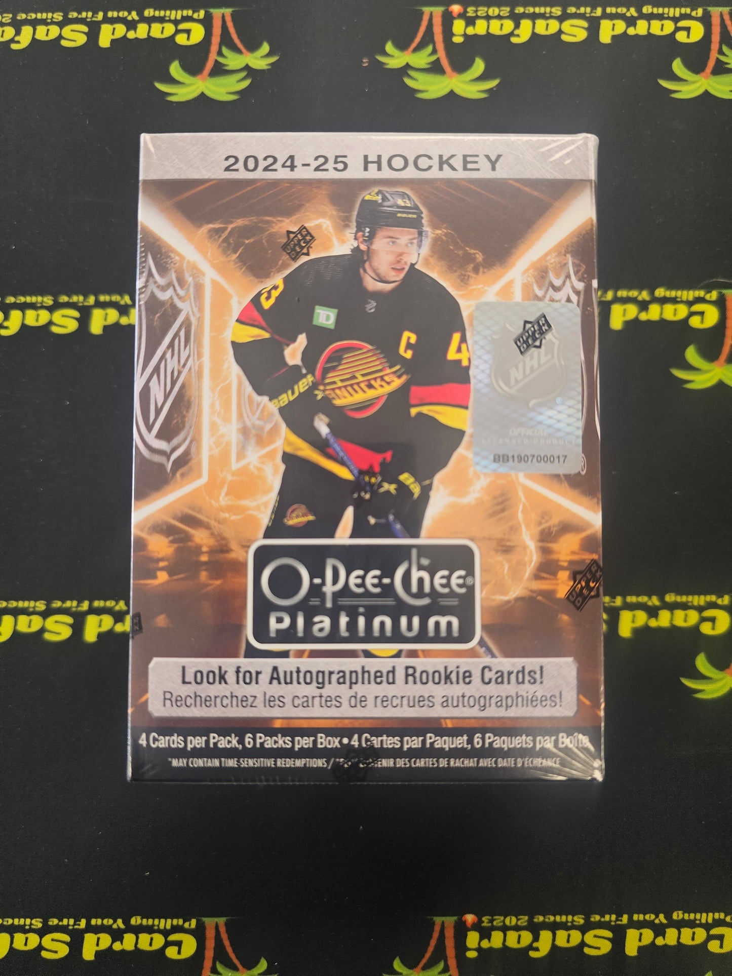 24-25 O-Pee-Chee Platinum Hockey Blaster Factory Sealed