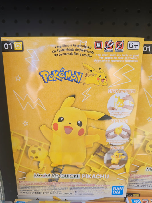 Waving Pikachu Model Kit Pokemon
