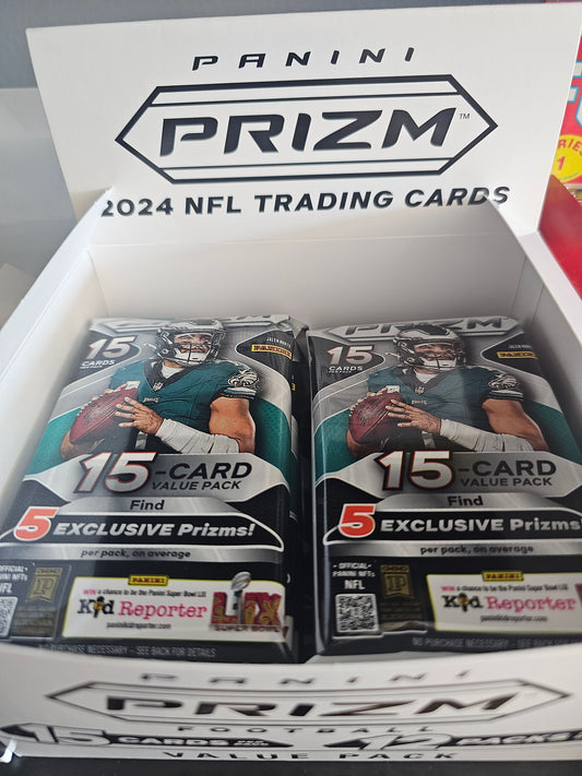 2024 Panini Donruss Prizm Football Jumbo Value Pack