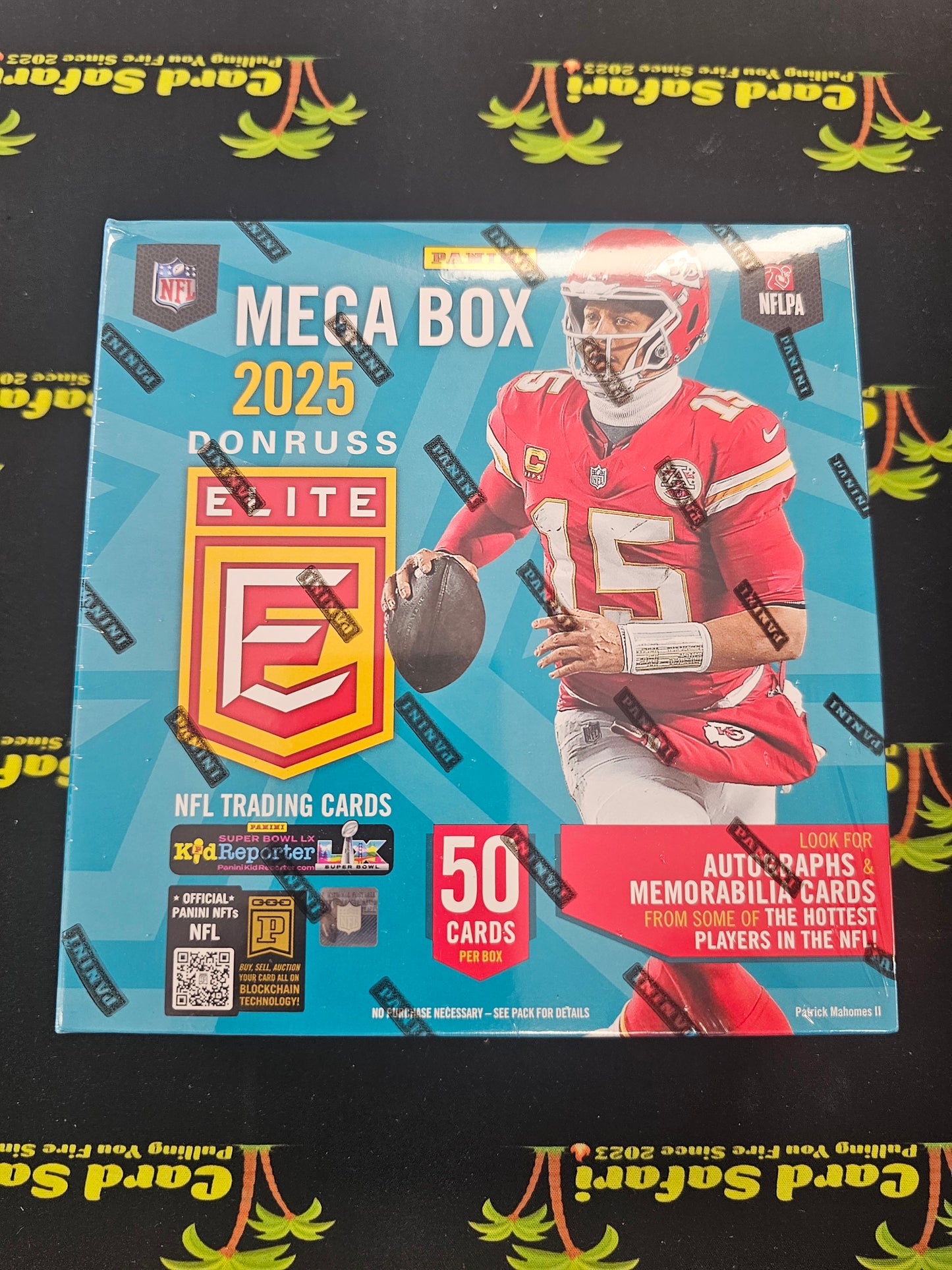 Donruss Elite 2025 Panini Mega Box Football