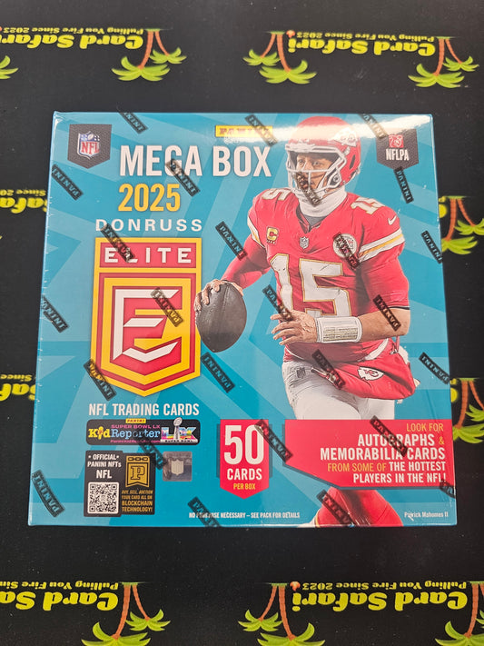 Donruss Elite 2025 Panini Mega Box Football
