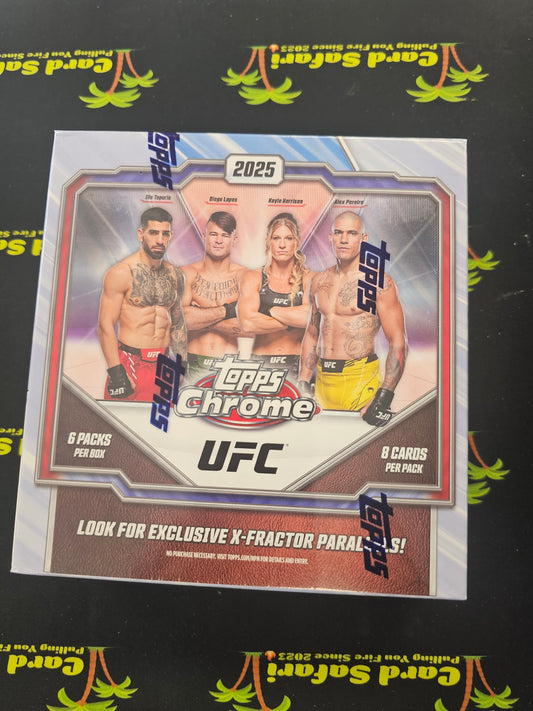 UFC Topps Chrome 2025 ent