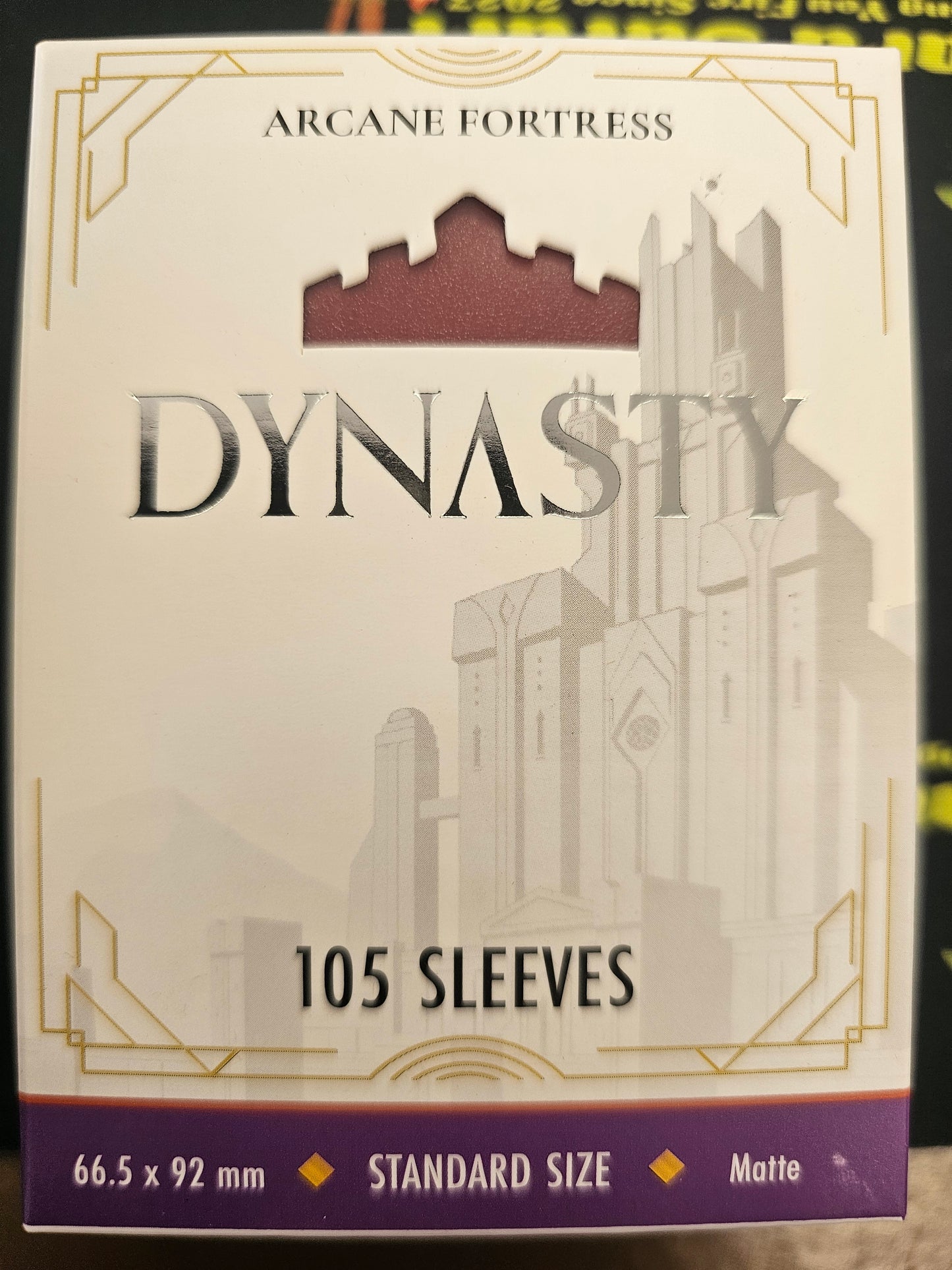 Dark Red 105 Sleeves Arcane Fortress Dynasty