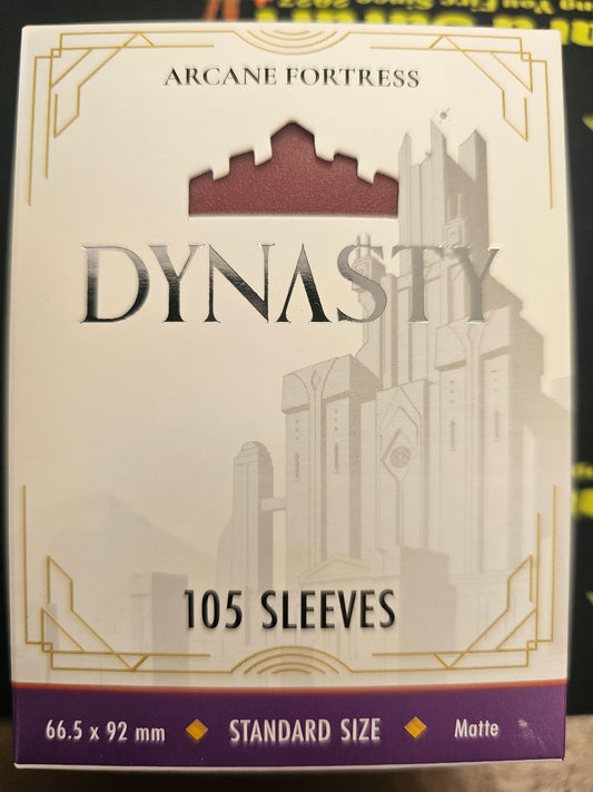 Dark Red 105 Sleeves Arcane Fortress Dynasty