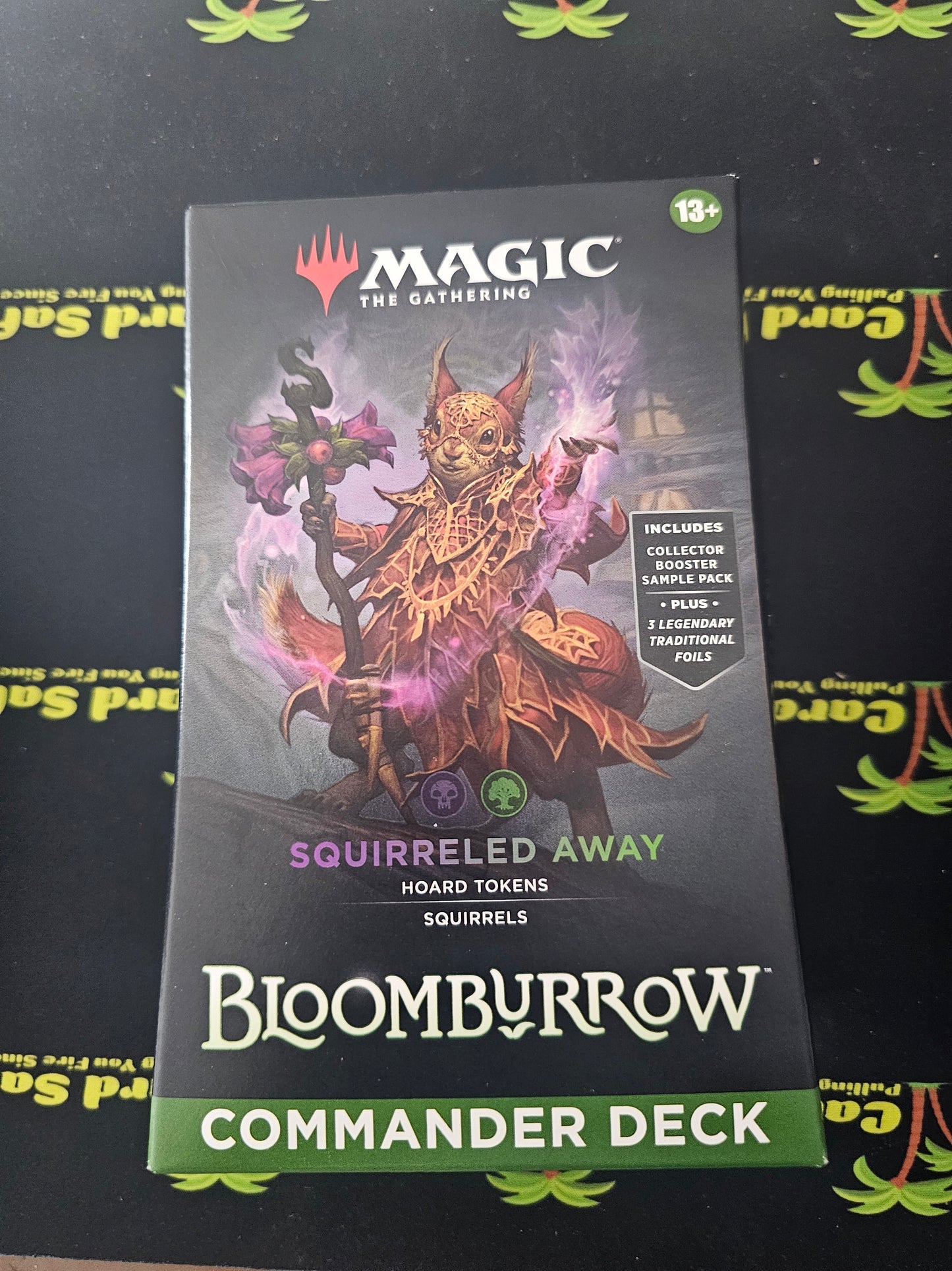 Magic The Gathering Bloomburrow Squirreled Away Commander Deck MTG