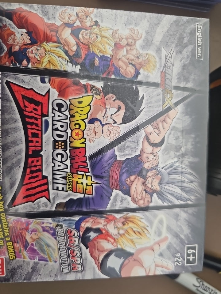 Dragon Ball Critical Blow Pack Factory Sealed