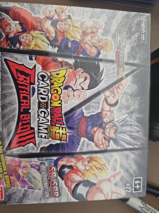 Dragon Ball Critical Blow Pack Factory Sealed