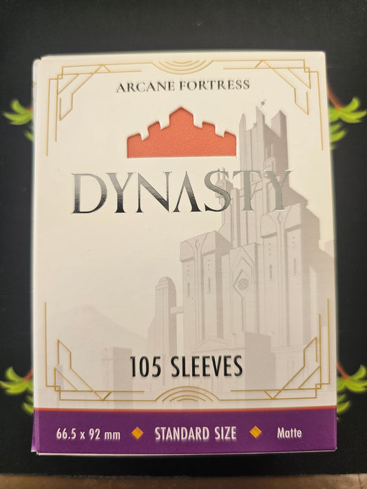 Orange 105 Sleeves Arcane Fortress Dynasty