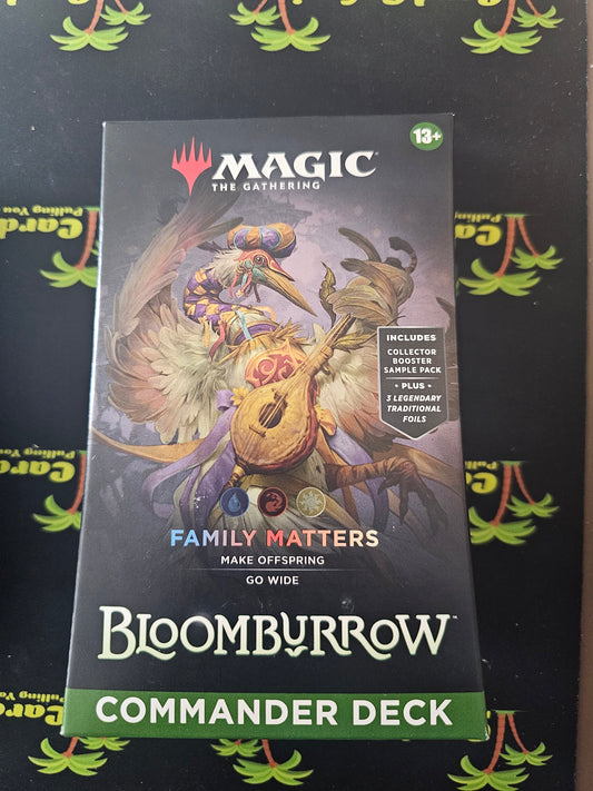 Magic The Gathering Bloomburrow Family Matters Commander Deck MTG