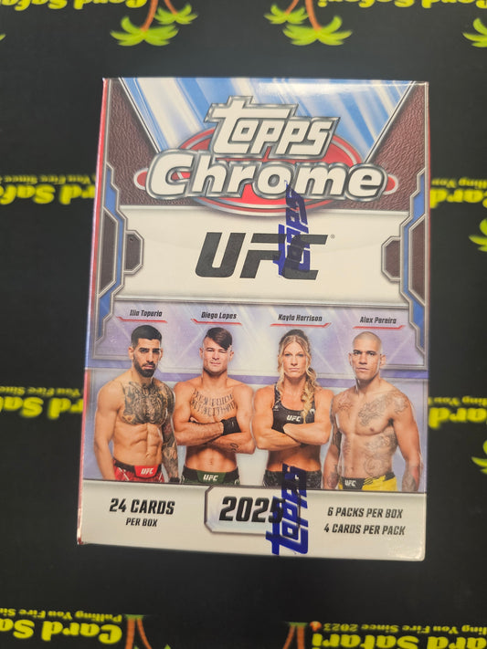 UFC 2025 TOPPS CHROME Factory Sealed ent