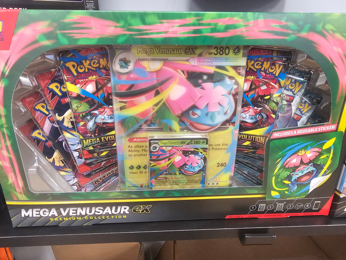 Mega Venusaur EX BOX Pokemon