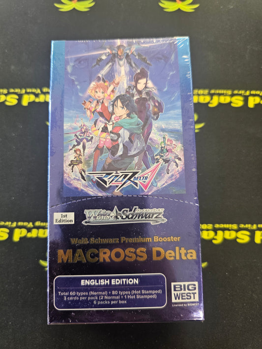 Weiss Schwarz Macross Delta Premium Booster Box Factory Sealed