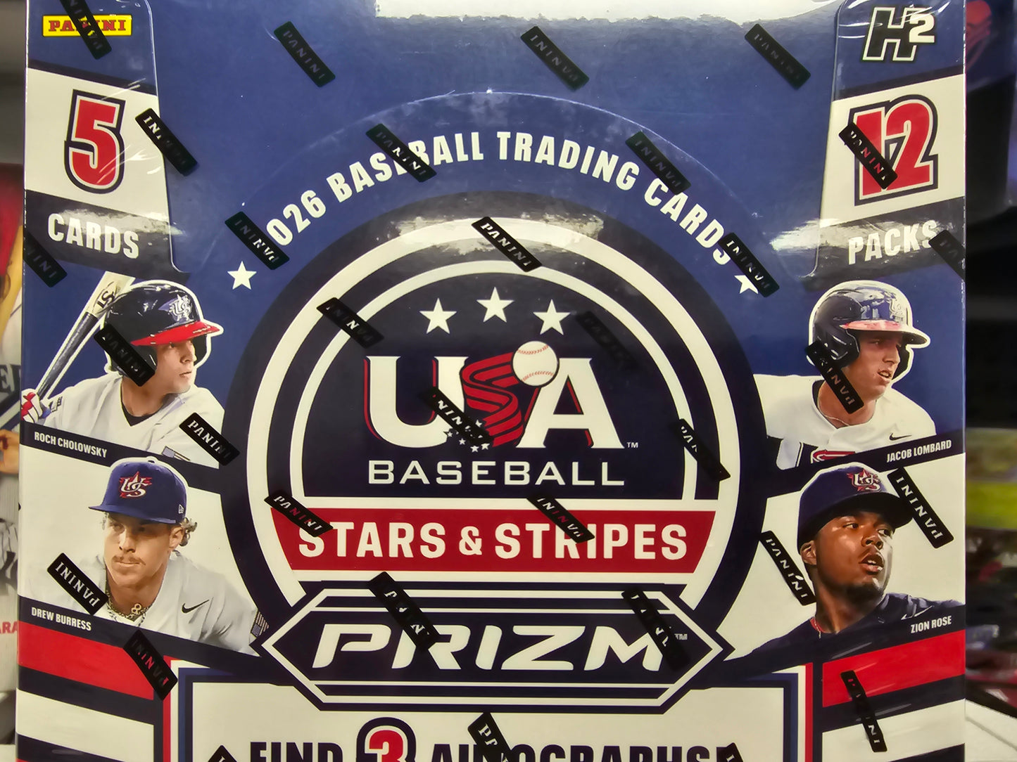 Stats and Strips Panini H2 Box Baseball