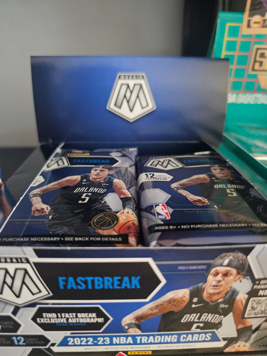 Panini Mozaic 22-23 Fastbreak Pack Basketball