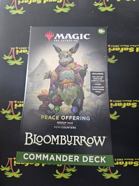 Magic The Gathering Bloomburrow Peace Offering Commander Deck MTG