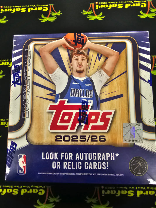 Topps 25 26 Basketball Mega Box