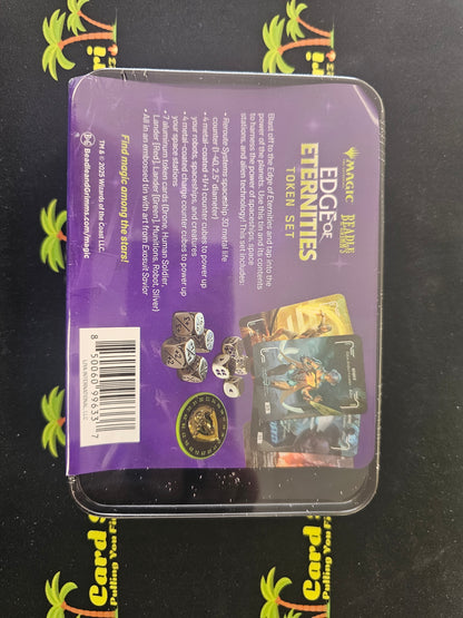 Magic The Gathering Beadle & Grimm's Edge of Eternities Token Set Dice Cards Factory Sealed